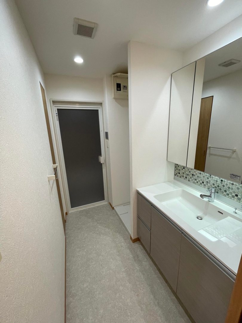 脱衣所・洗面室リフォーム ーホテルライクな上質空間へー